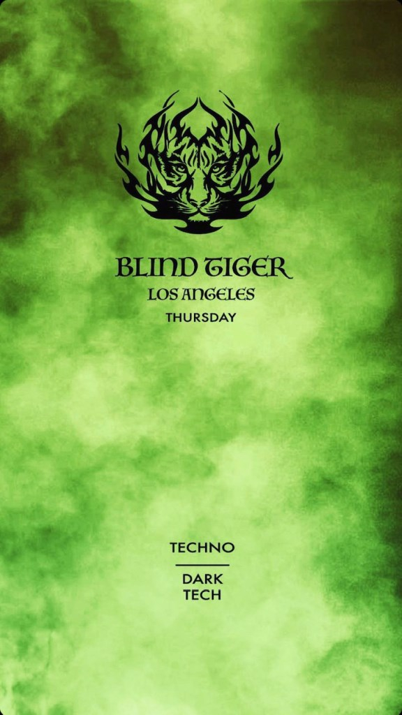 Techno / Dark Tech flyer