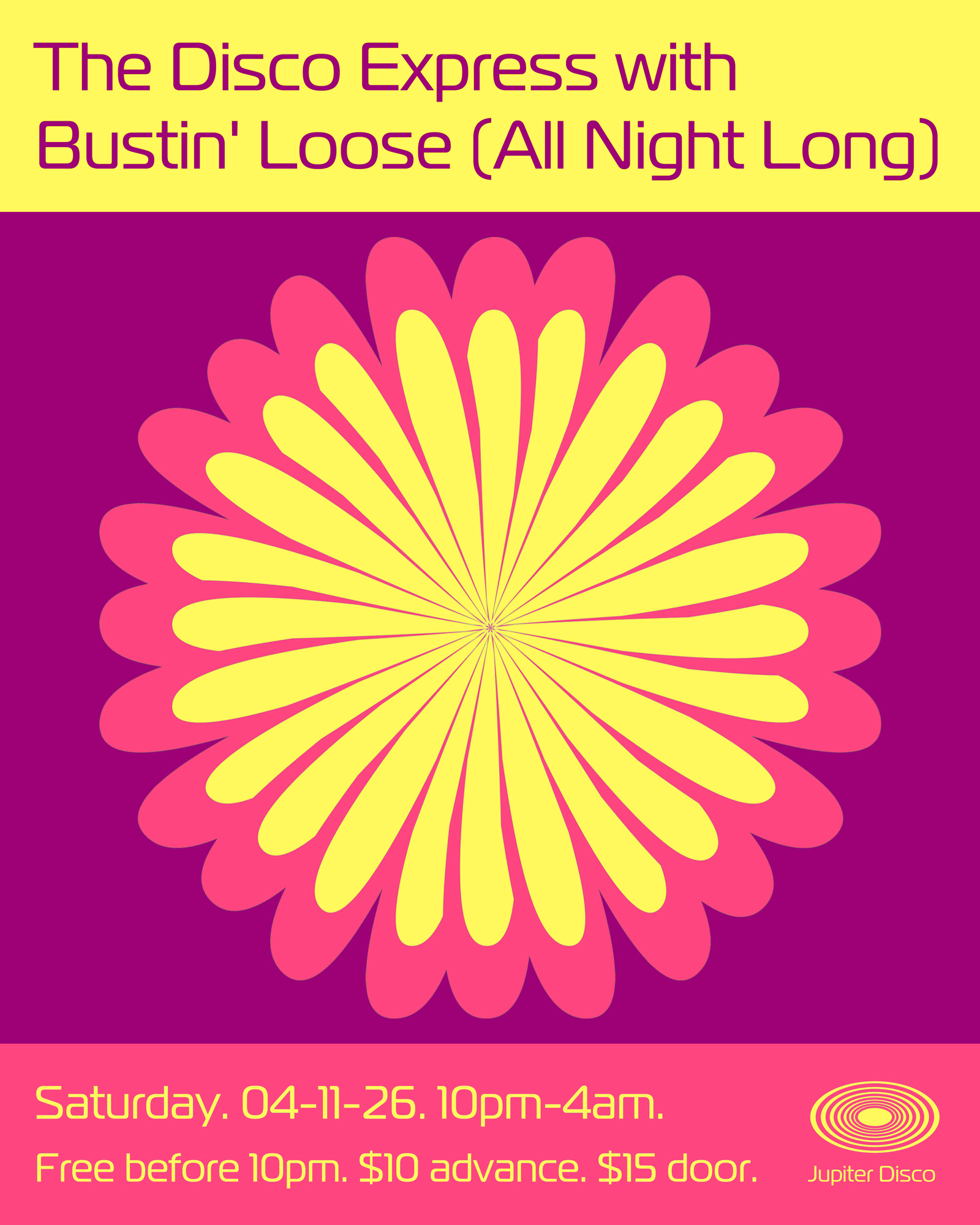 The Disco Express with Bustin' Loose (All Night Long)