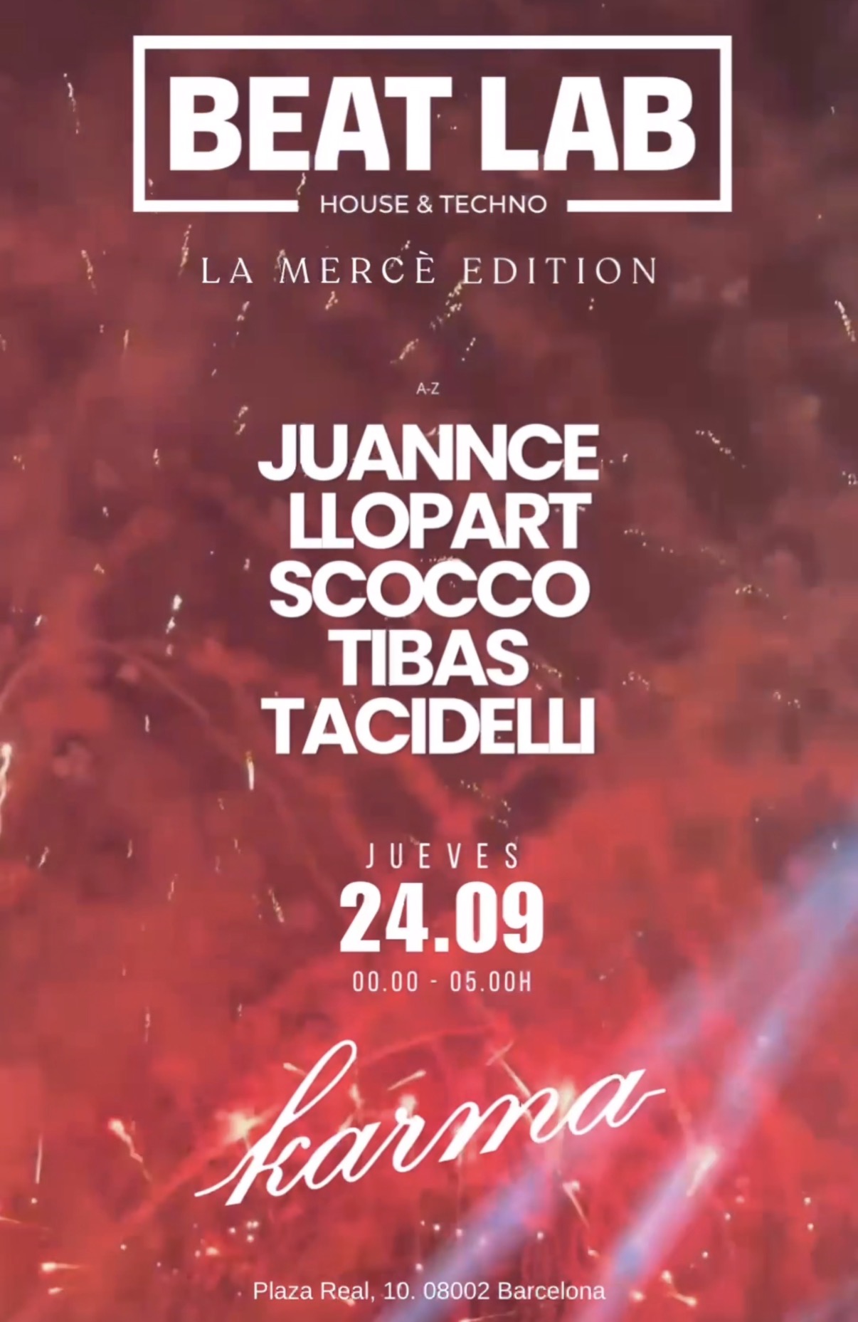 La Mercé x Beatlab Karma Disco 100 Free pass