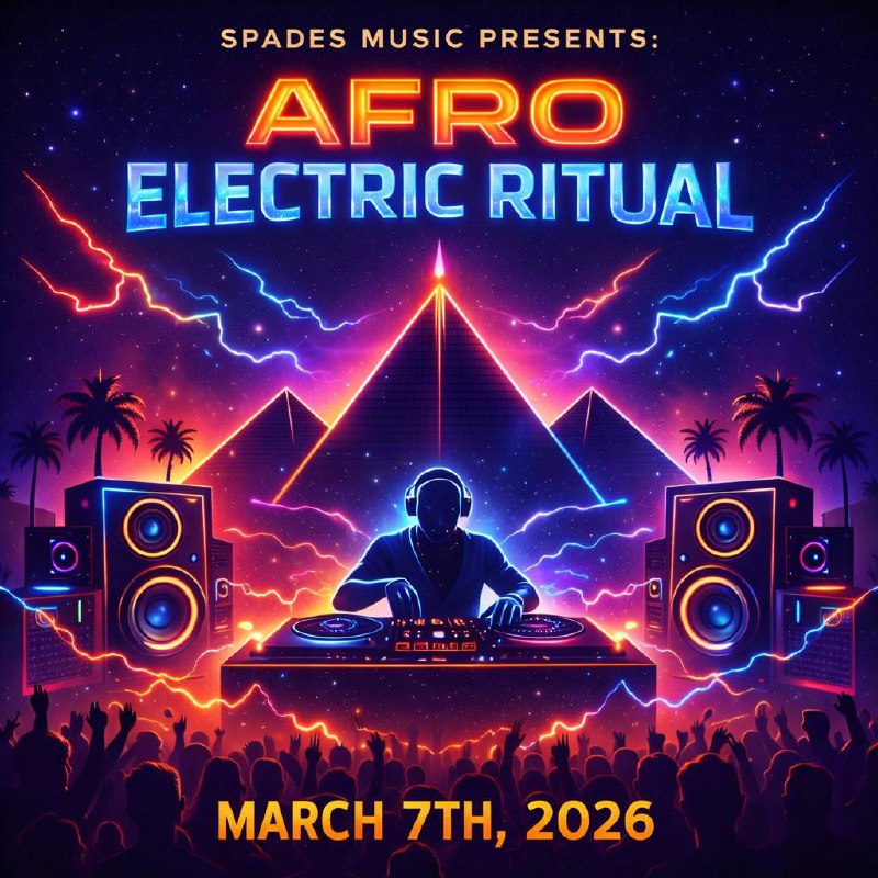 SPADES MUSIC PRESENTS: AFRO ELECTRIC RITUAL – MARCH 7TH, 2026