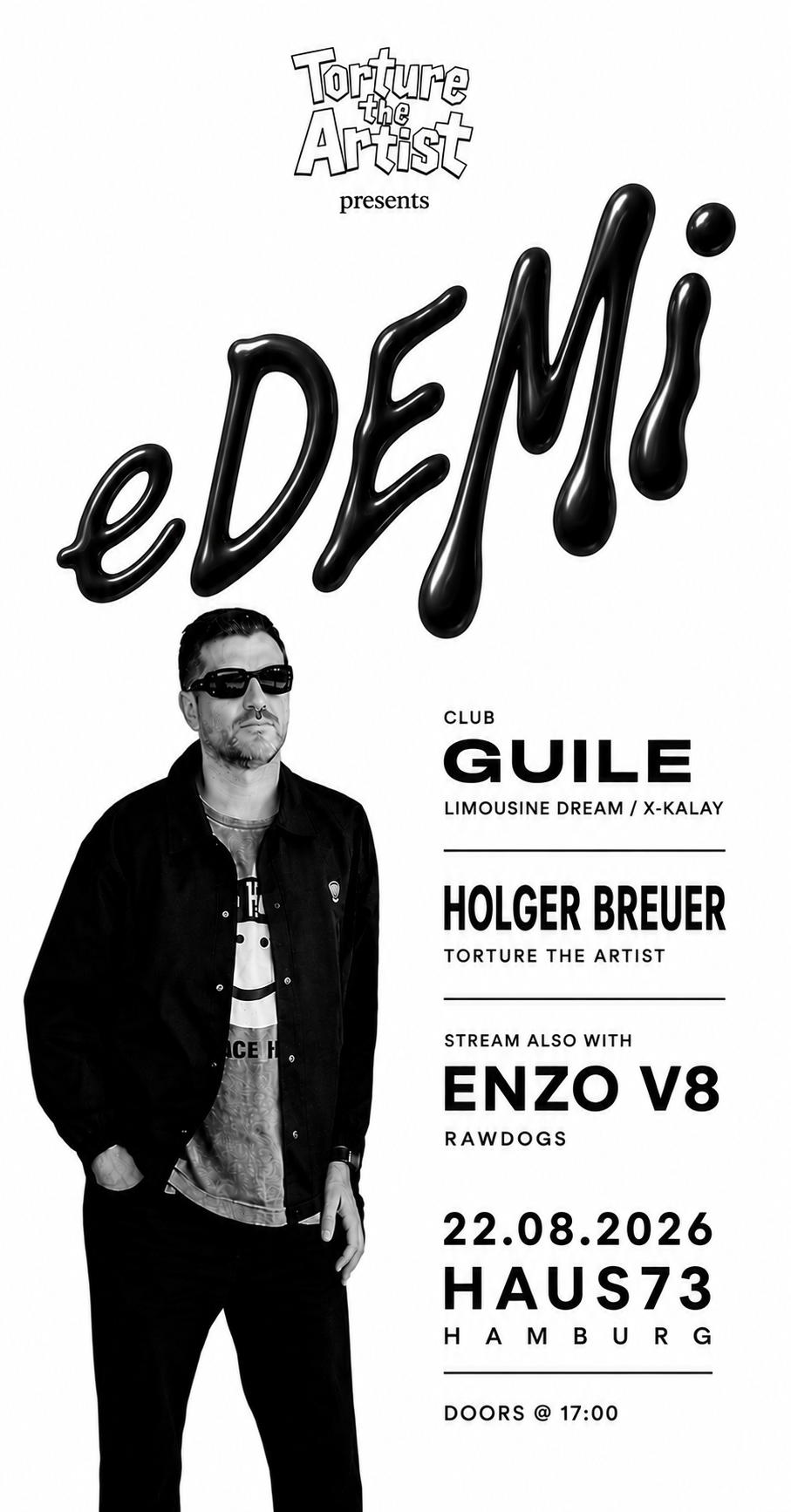 Torture the Artist pres. eDEMi with Guile (Limousine Dream / X-Kalay)