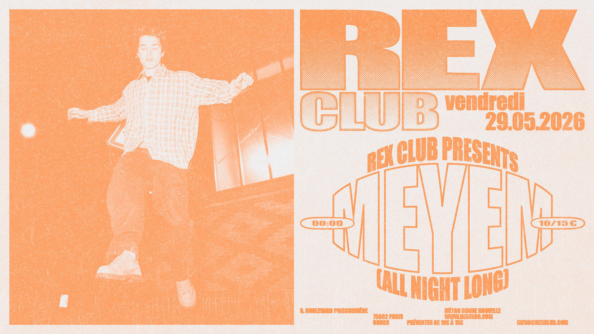 Rex Club presents: MEYEM all night long