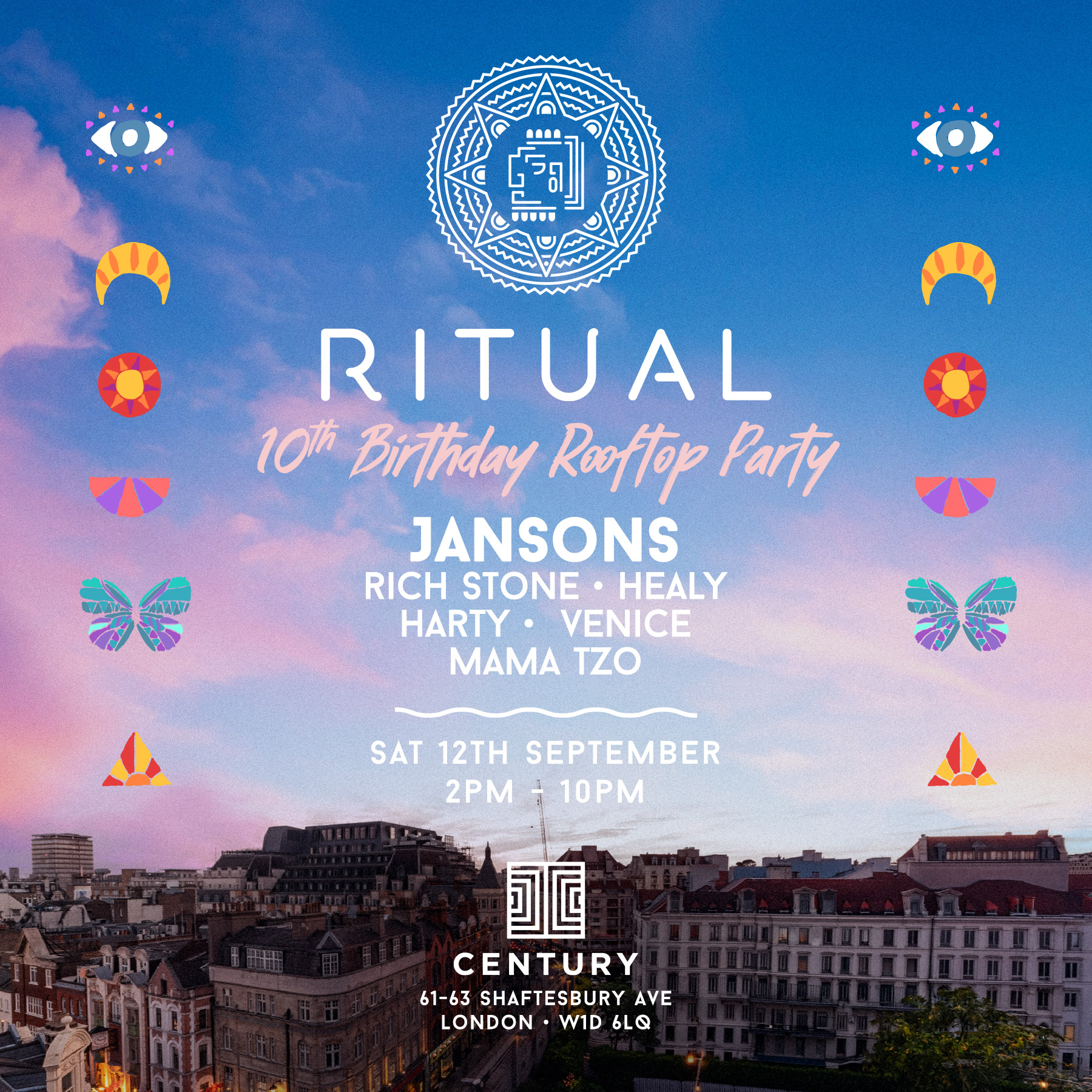 RITUAL - 10th Birthday Rooftop Party