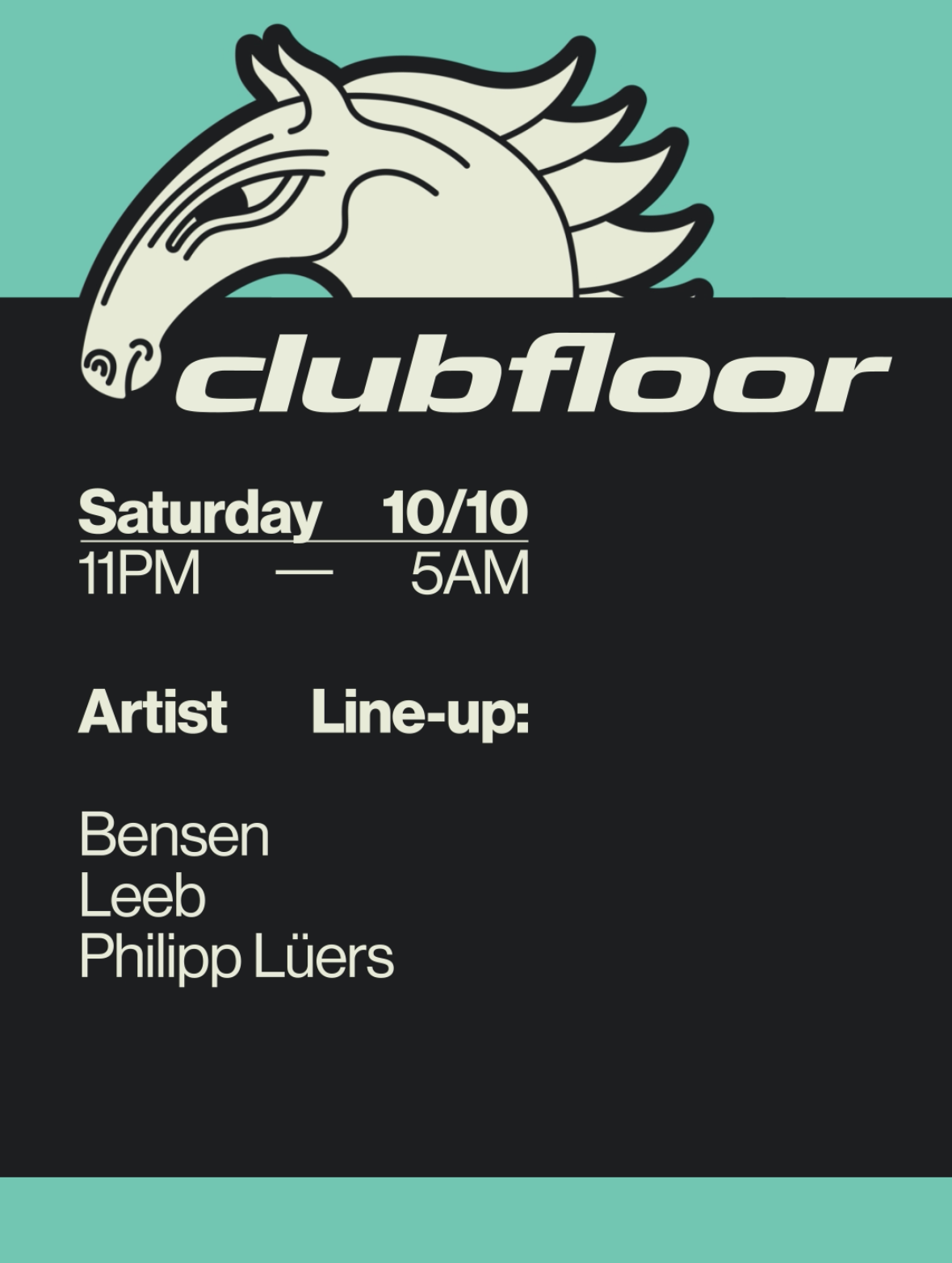 Clubfloor w/ Bensen, Leeb, Philipp Lüers