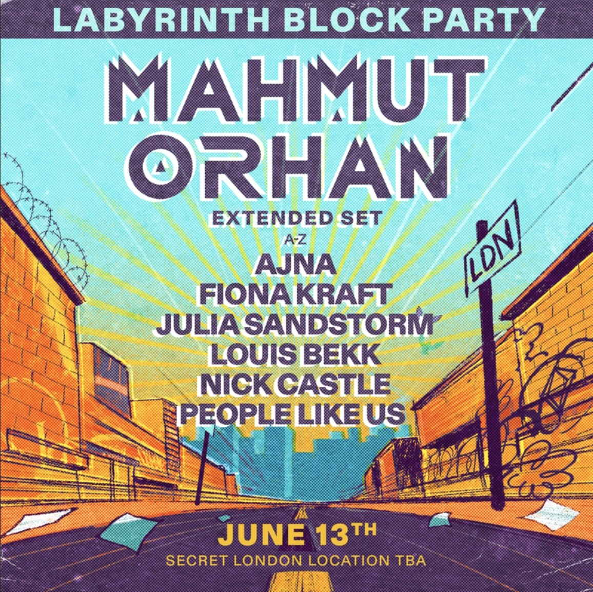 Labyrinth Block Party: Mahmut Orhan extended set, AJNA, Fiona Kraft