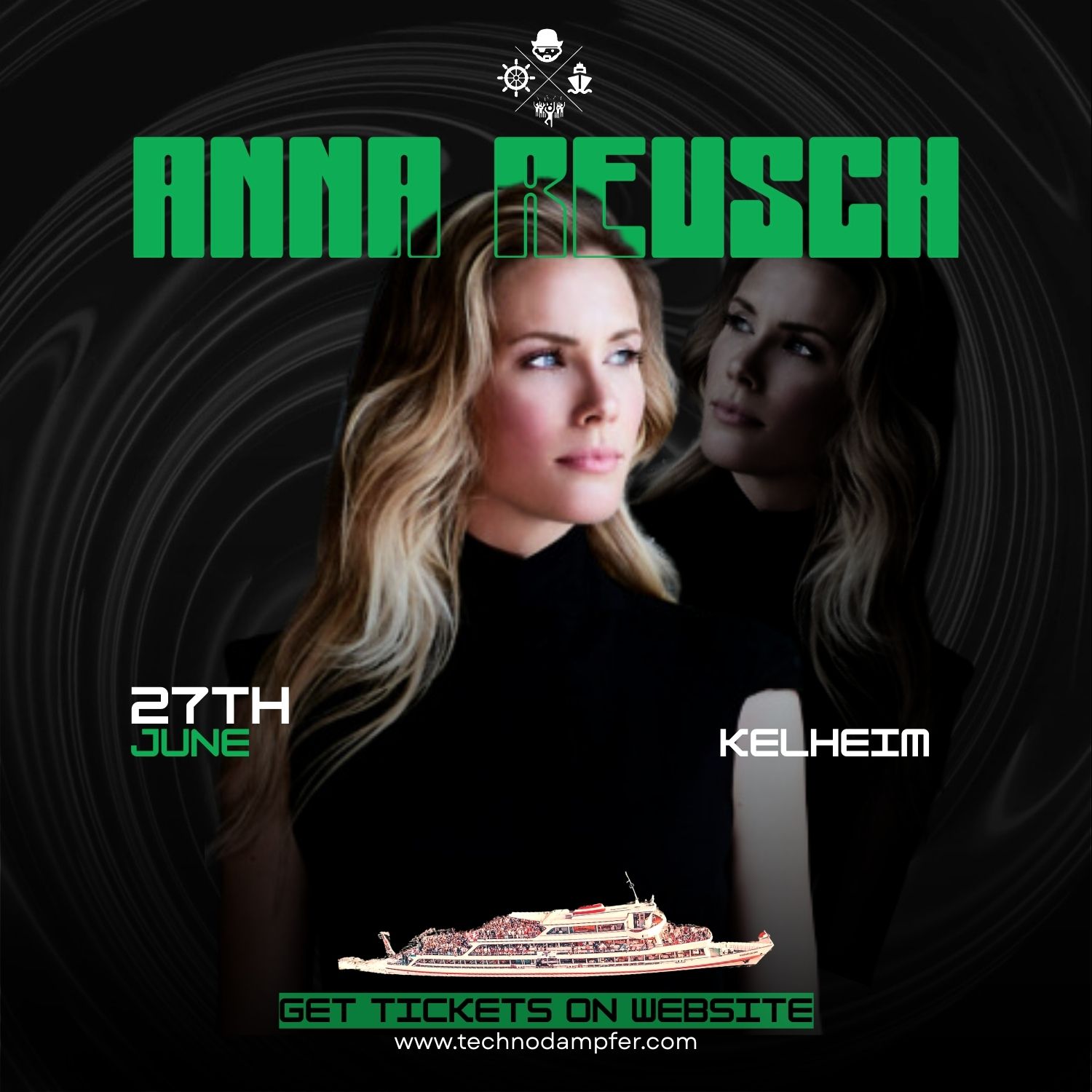 Techno Dampfer Kelheim with Anna Reusch