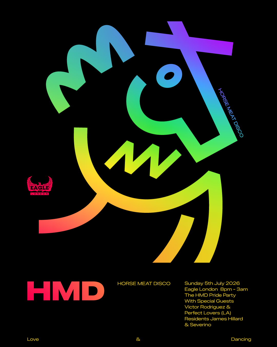 Horse Meat Disco PRIDE Party at Eagle London