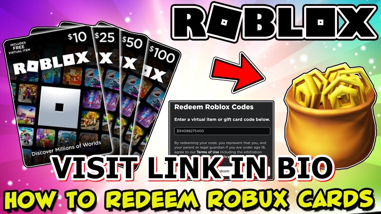 Roblox Robux Gift Card Codes Easy Ways   April 20 bei Daara J ...