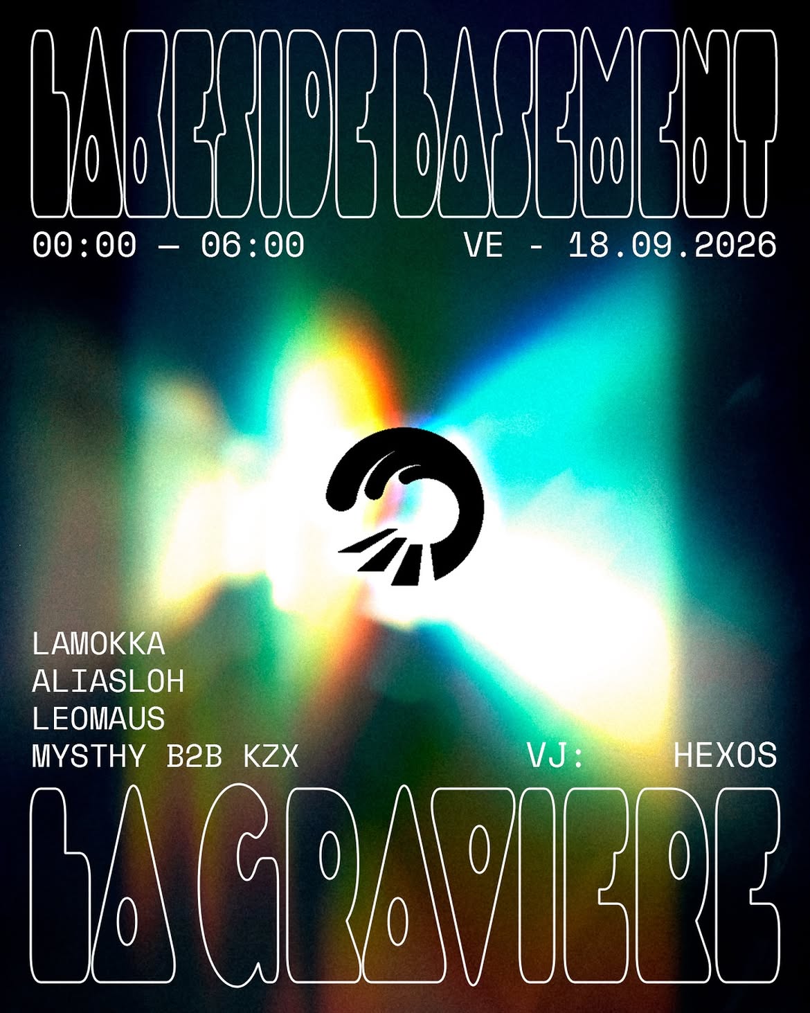 [LAKESIDE BASEMENT] Lamokka · ALIASLOH · Leomaus · Mysthy b2b KZX · Hexos
