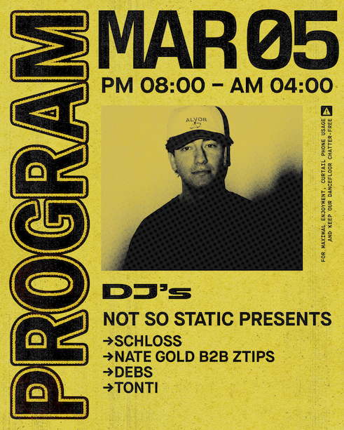 Not So Static presents: Schloss