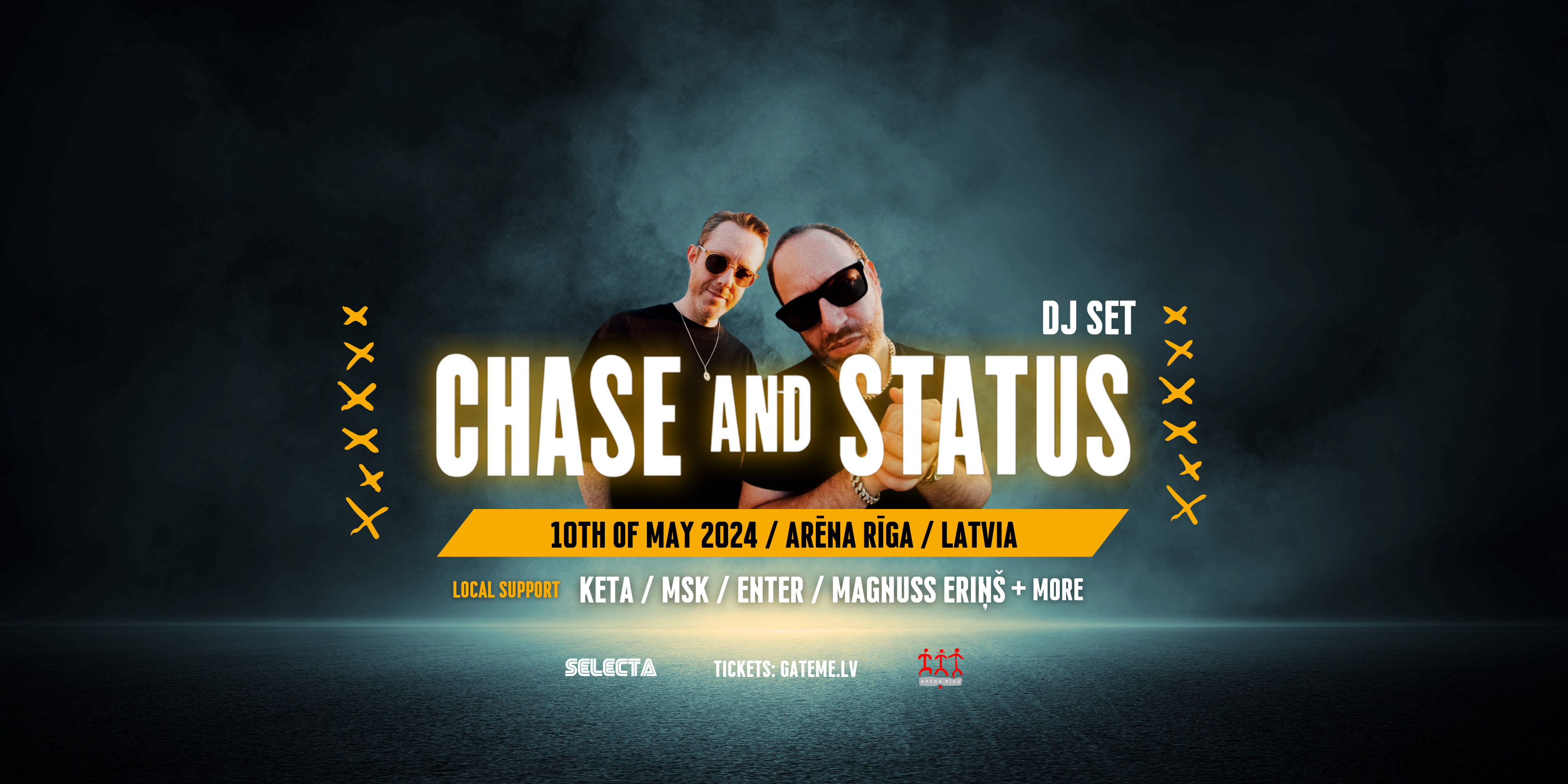 Chase & Status @ Arena Riga