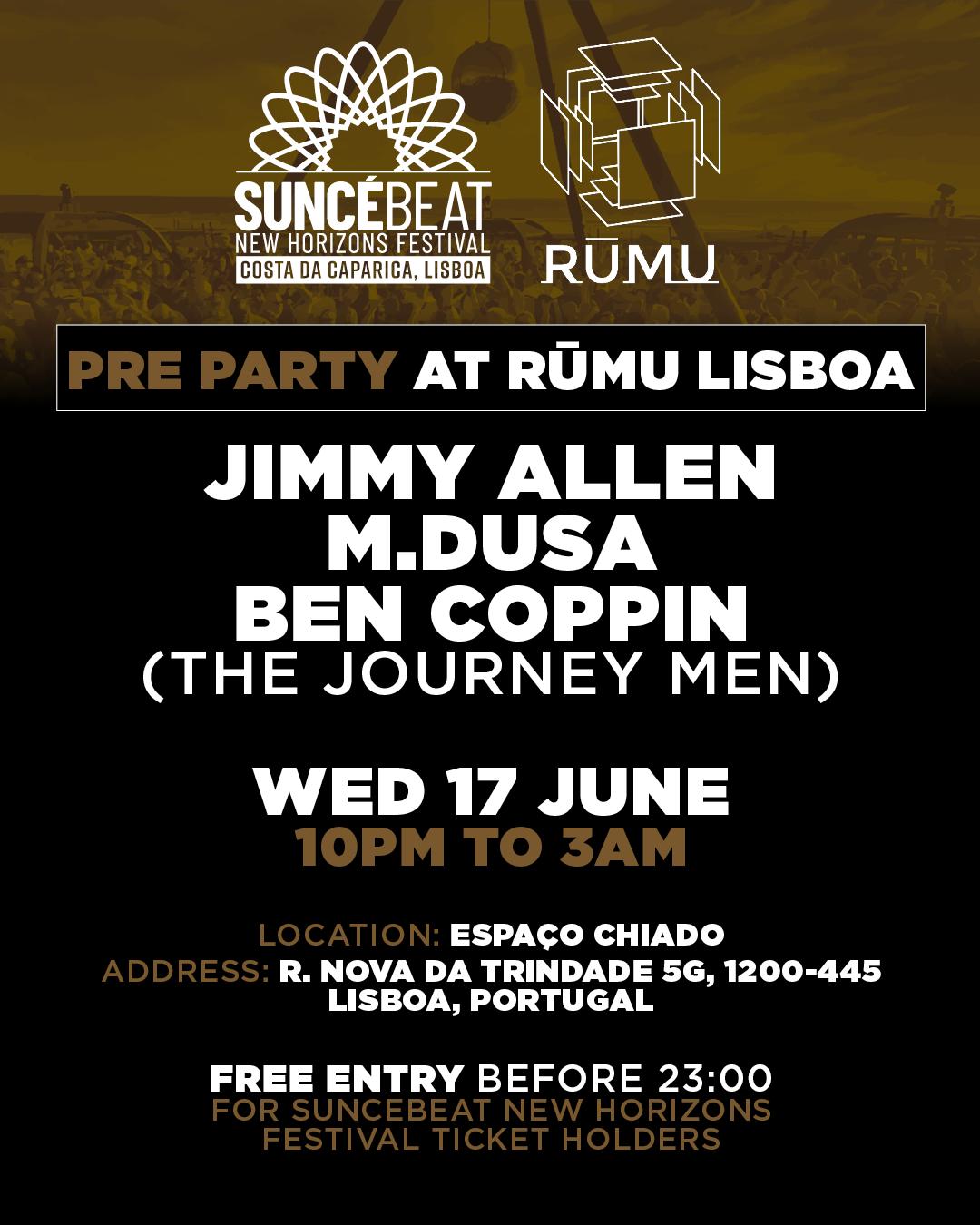 Rūmu presents: SUNcéBeat Pré Party