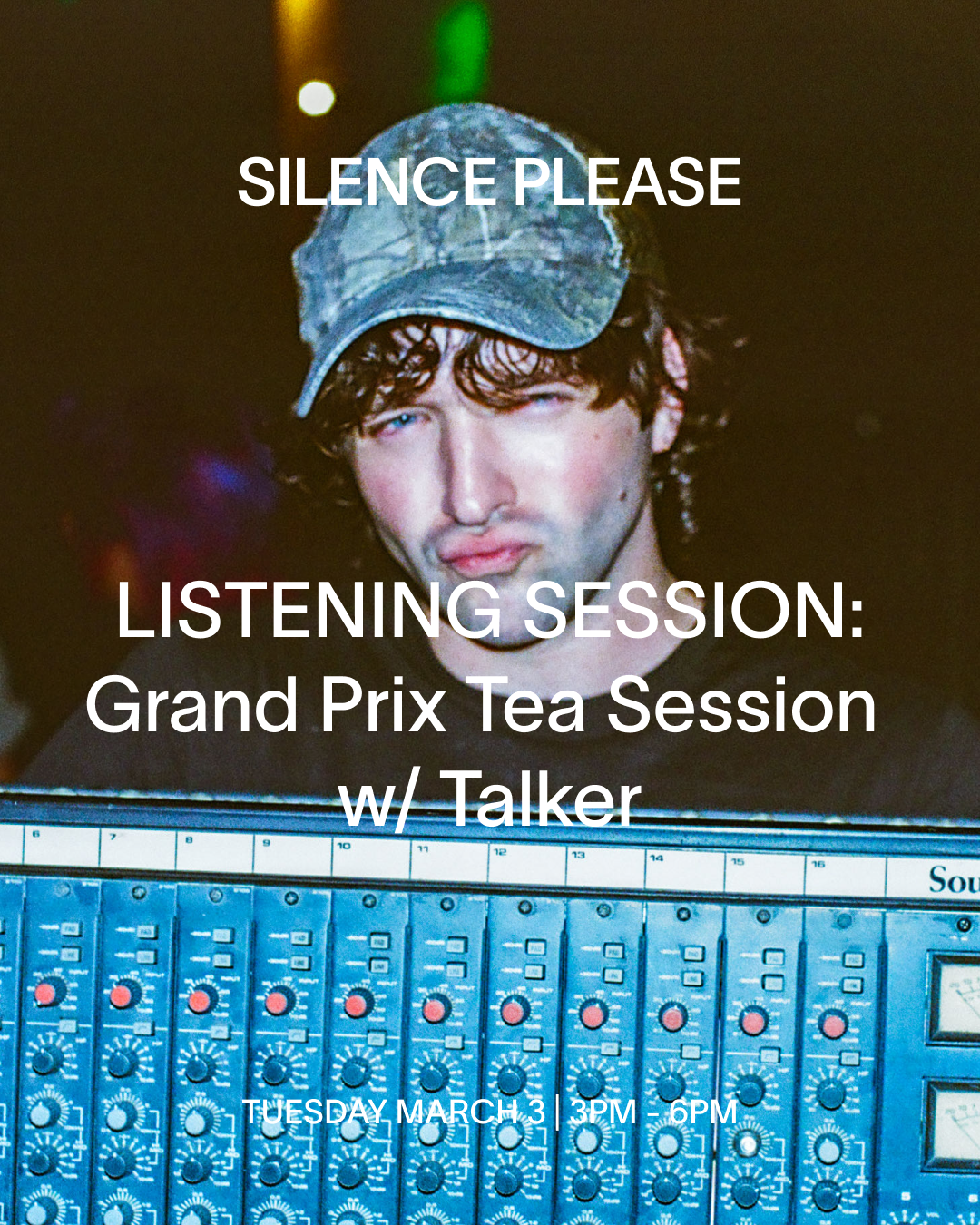 LISTENING SESSION: Grand Prix Tea Session with Talker