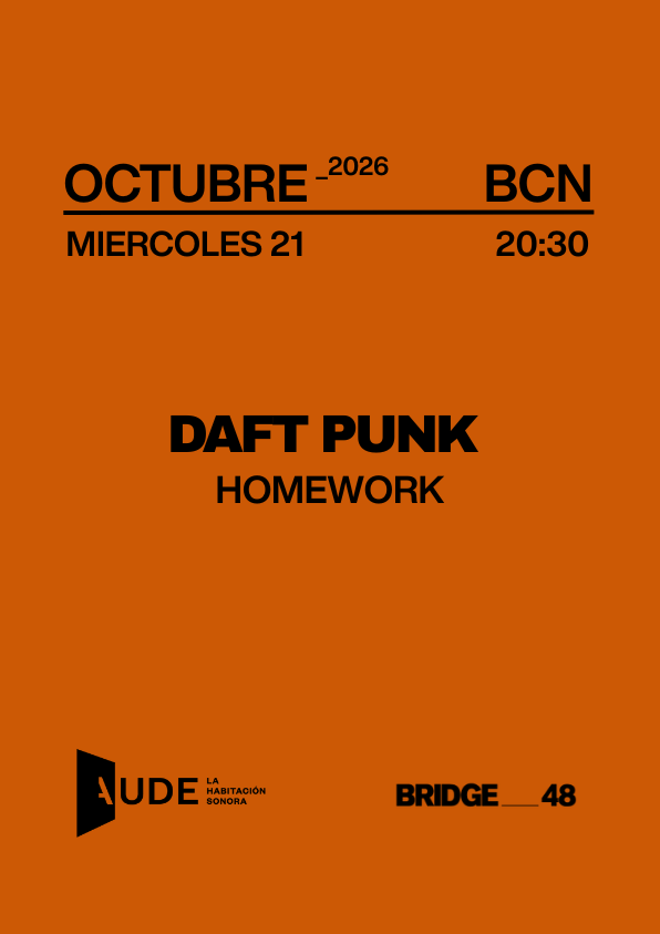 AUDE: Listening Session - Daft Punk, Homework (1997)