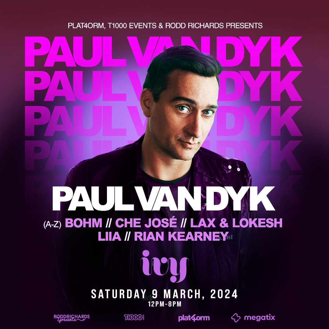 Paul Van Dyk at ivy en The Ivy, Sydney