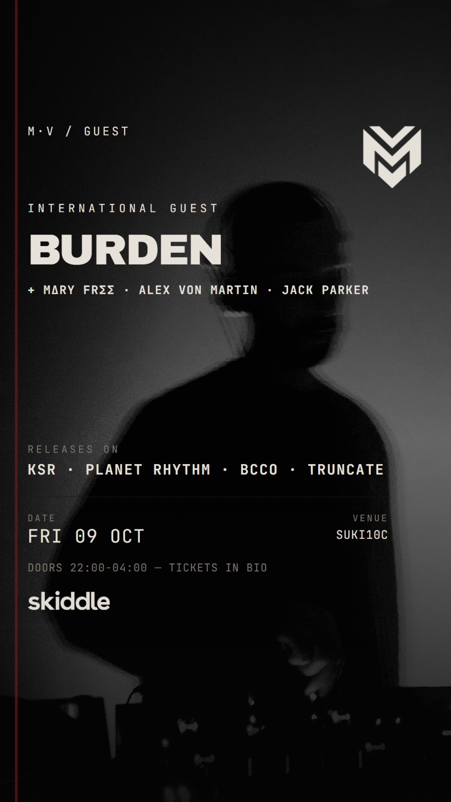 Burden - Suki10c - BIRMINGHAM at Suki10c, 21 Bordesley Street Birmingham