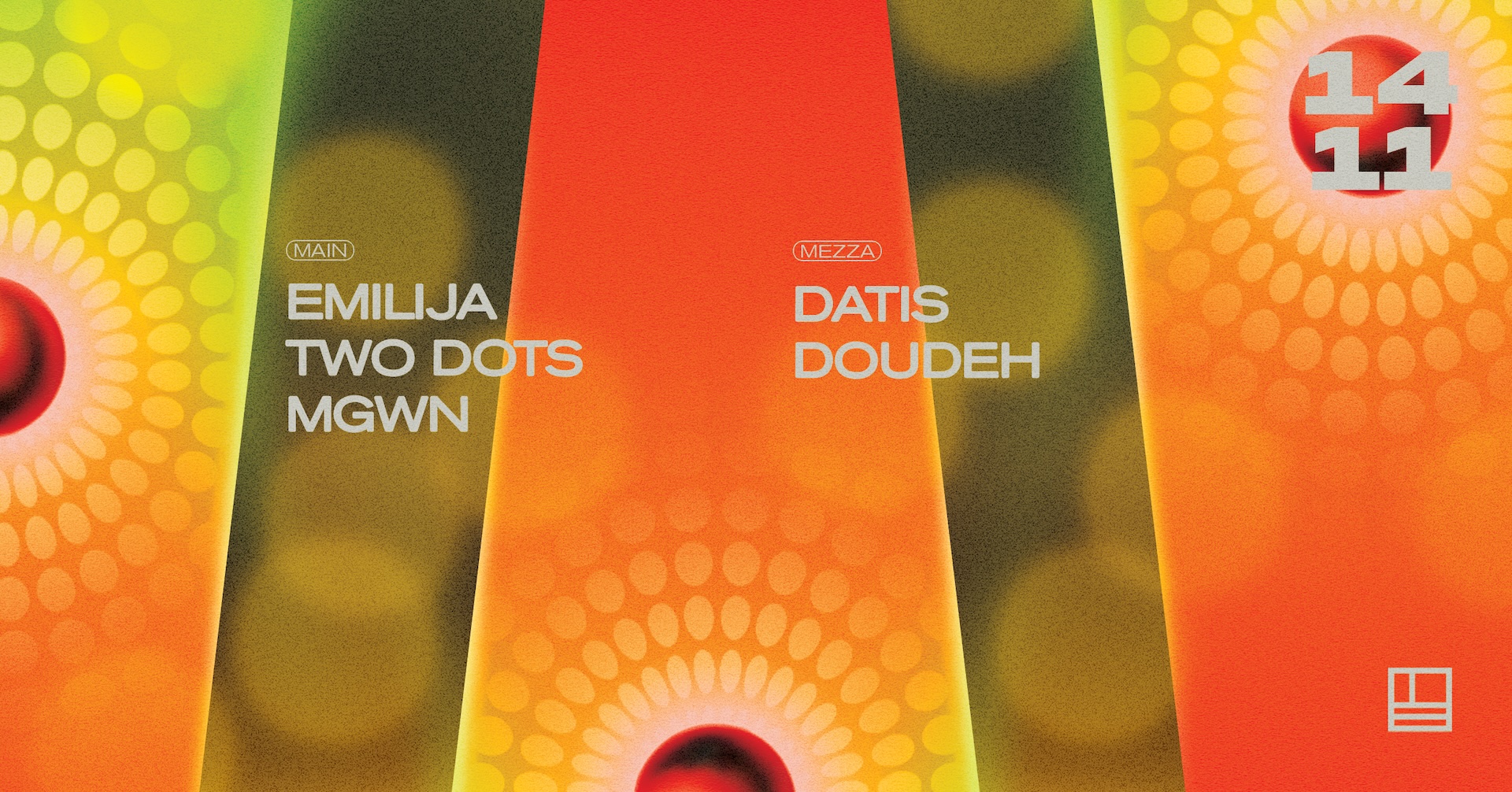 EMILIJA & Two Dots flyer EMILIJA & Two Dots flyer