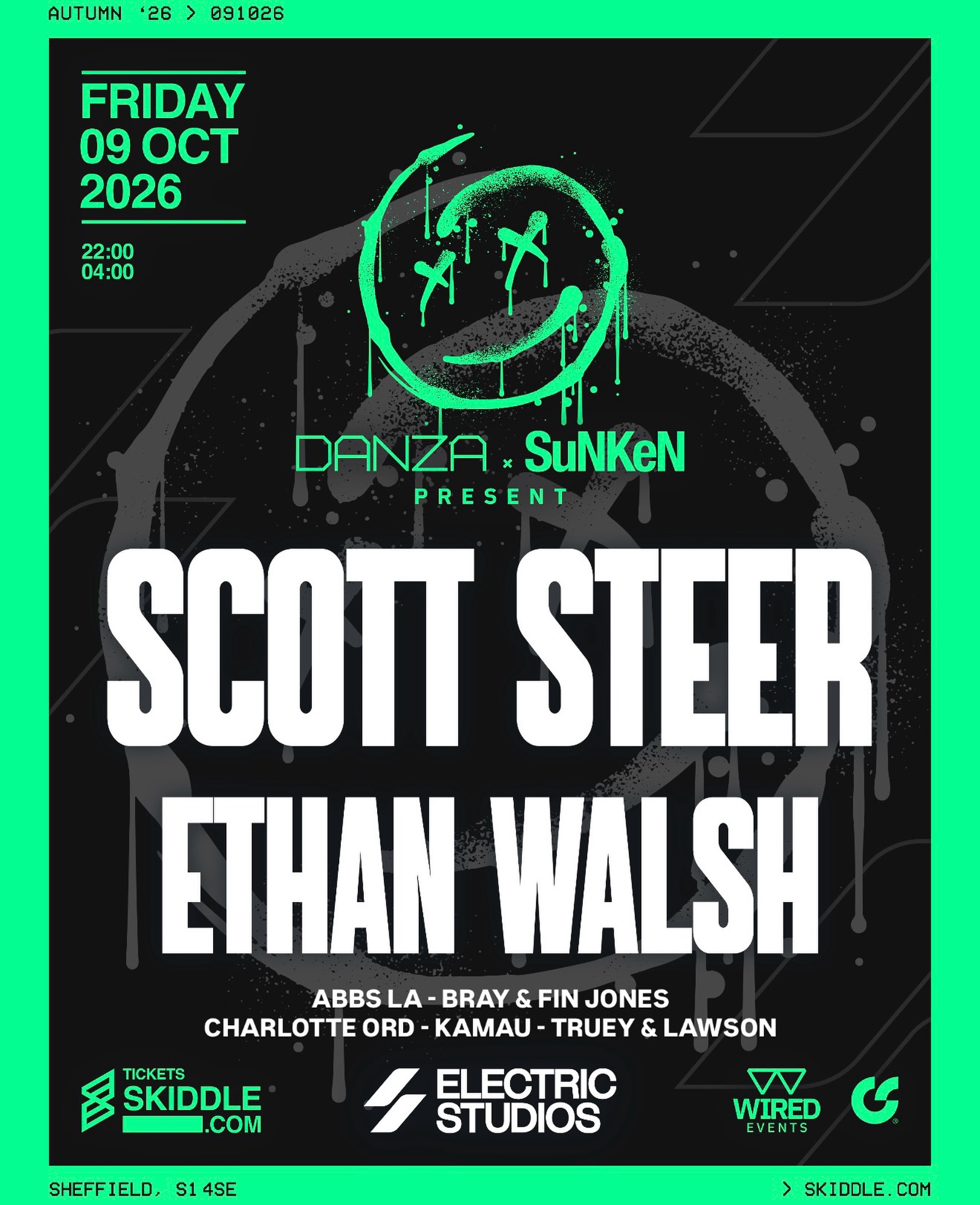 Danza x SuNKeN presents SCOTT STEER ETHAN WALSH