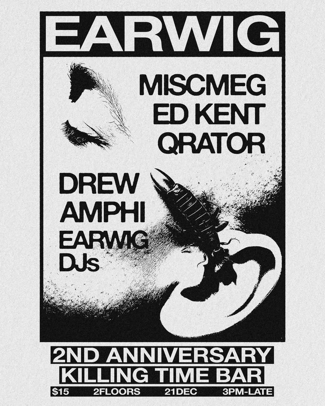 Earwig 2nd Anniversary