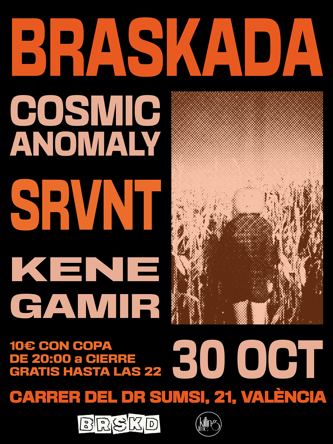 BRASKADA X Cosmic Anomaly & SRVNT