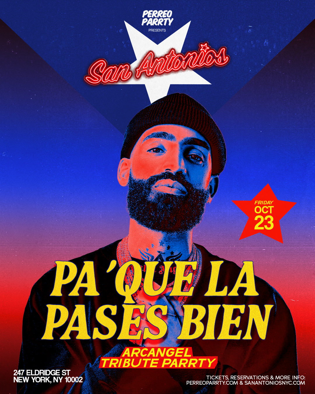 LA QUE LA PASES BIEN Reggaeton Party Cocktail Bar