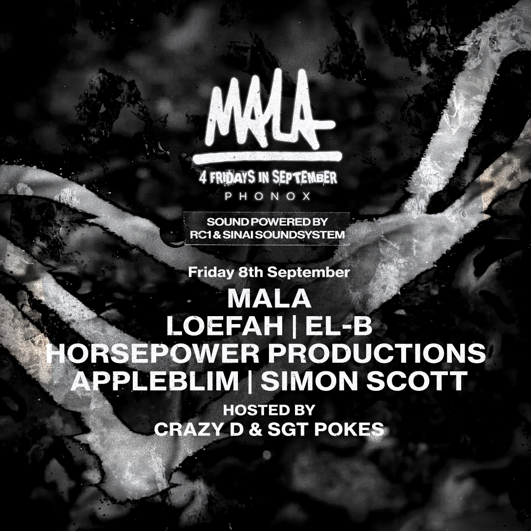 Mala - Old Skool Set, Loefah, El-B, Horsepower Productions b2b