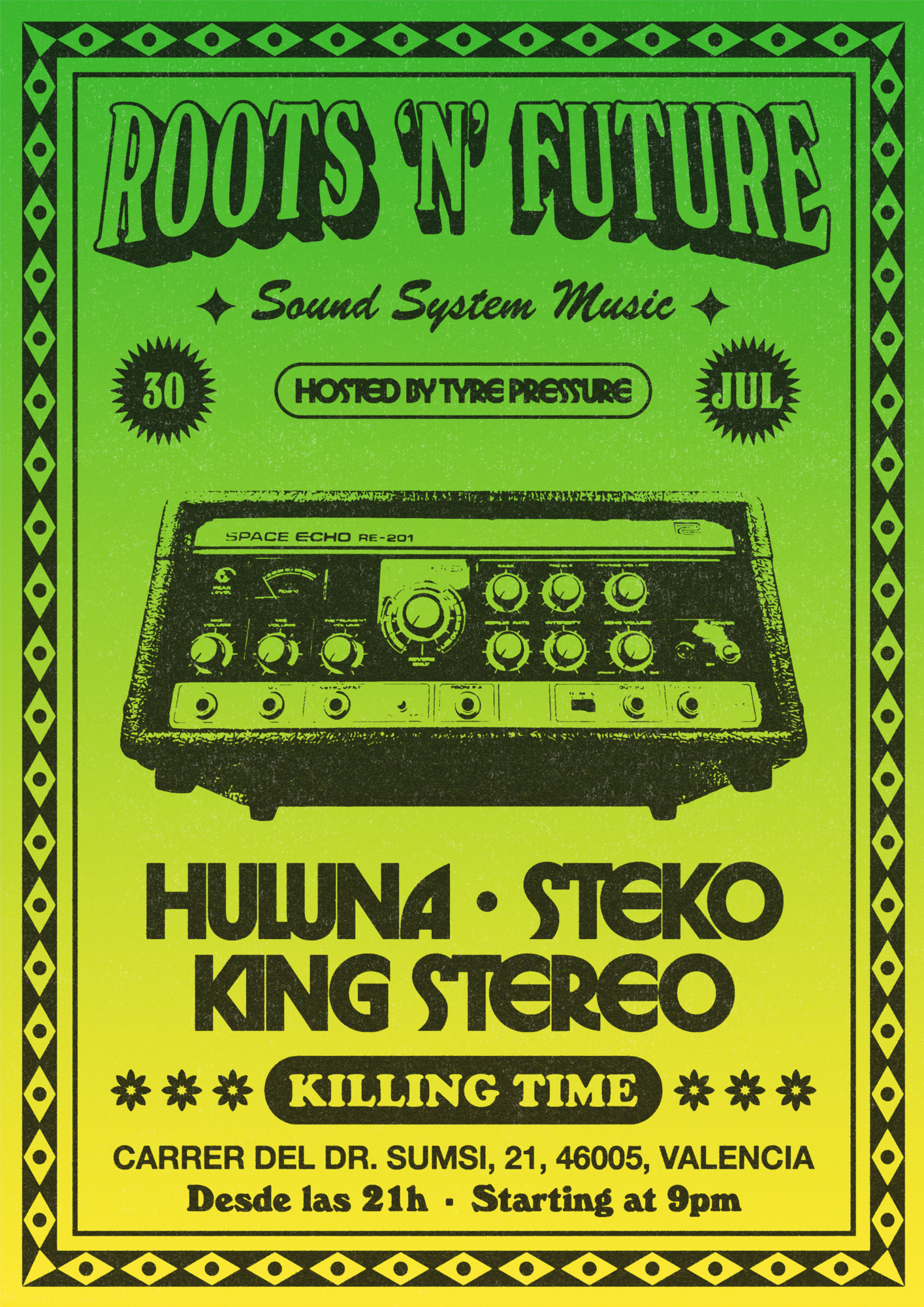 Roots 'n' Future: Huluna · Steko · King Stereo