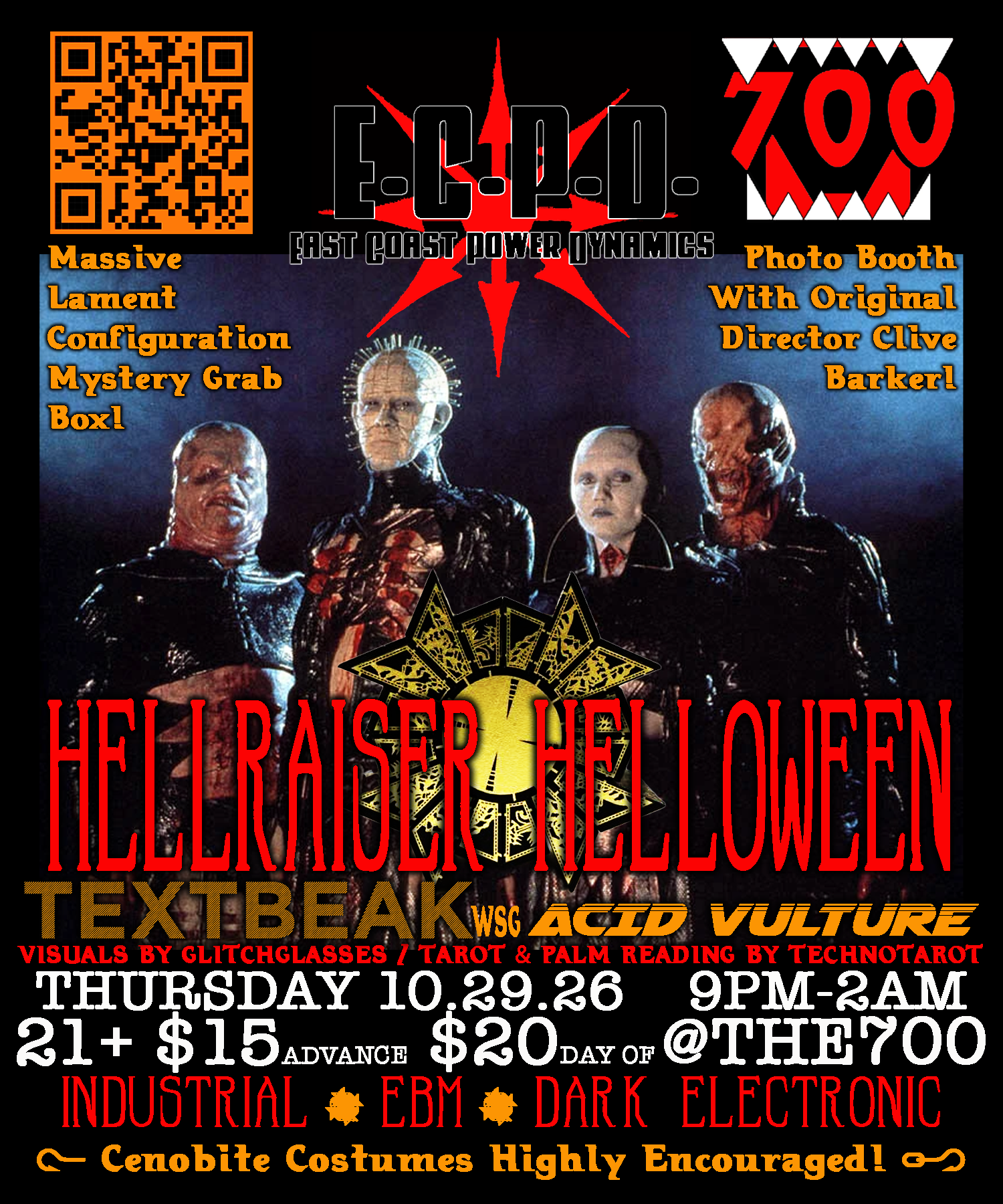 EAST COAST POWER DYNAMICS HELLRAISER HELLOWEEN WSG ACID VULTURE