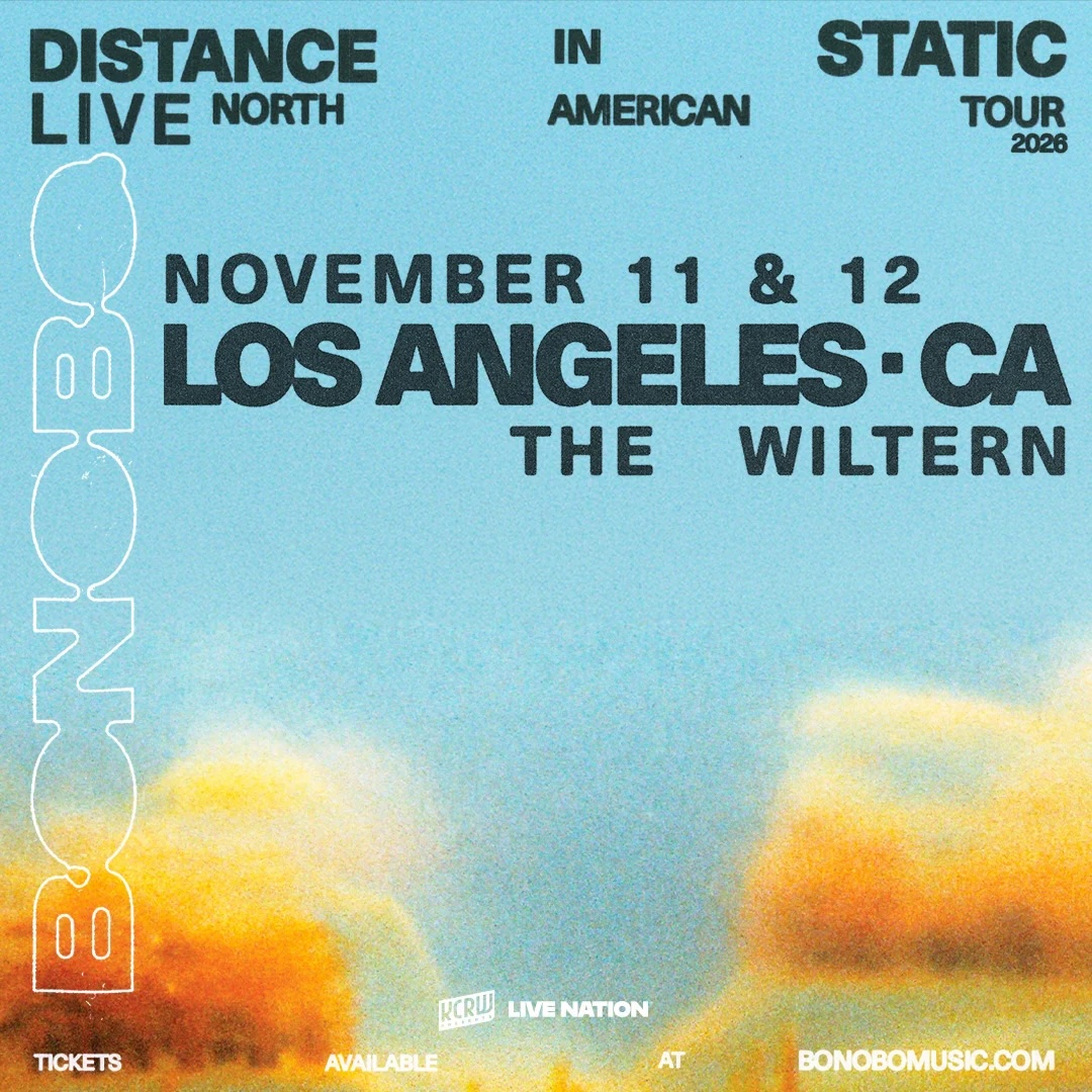 KCRW presents Bonobo
