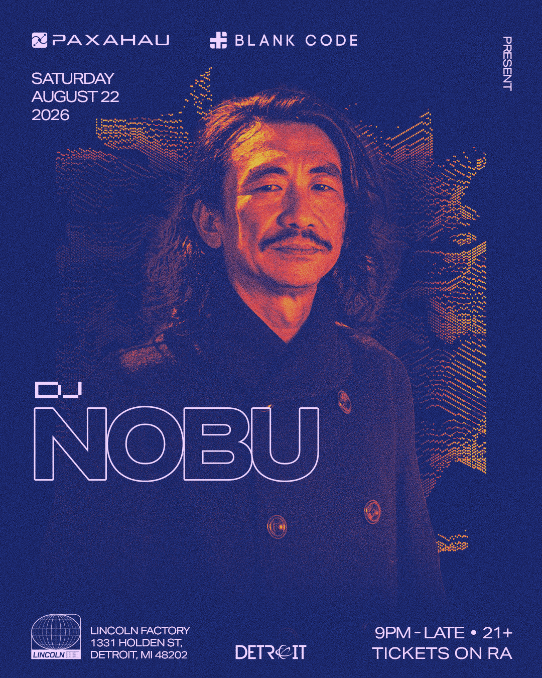 DJ Nobu - Lincoln Factory at Lincoln Factory, Detroit · チケット