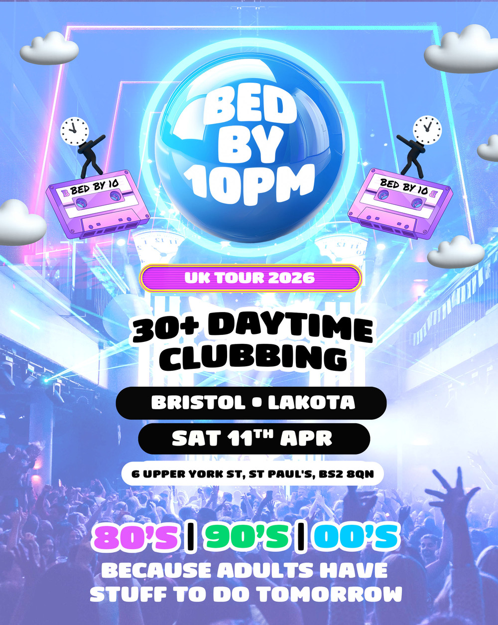 Bed By 10pm Returns To Bristol
