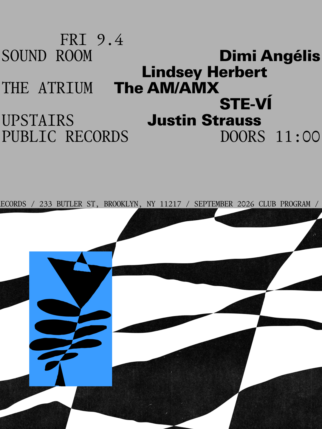 Dimi Angélis, Lindsey Herbert / The AM/AMX, STE-VÍ / Justin Strauss