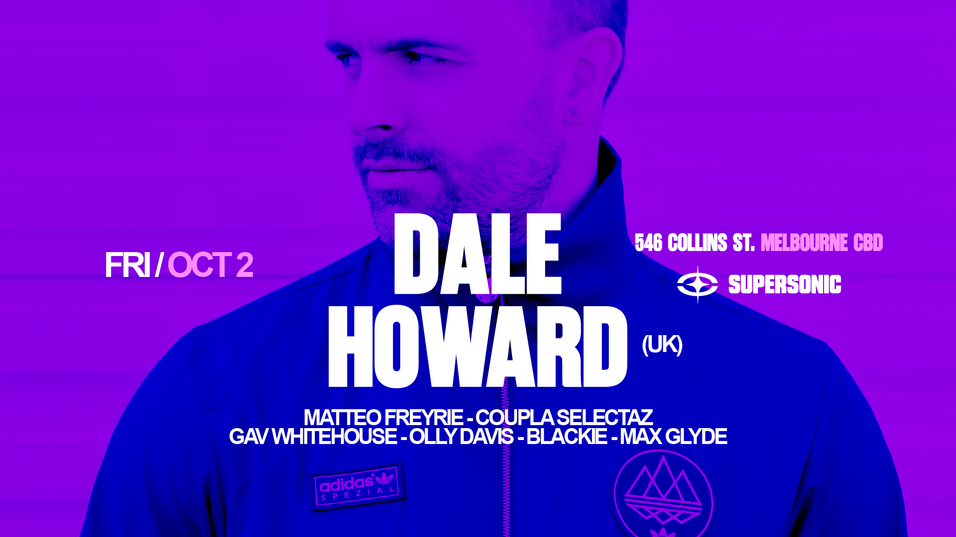 SUPERSONIC FRIDAYS feat. Dale Howard (UK)