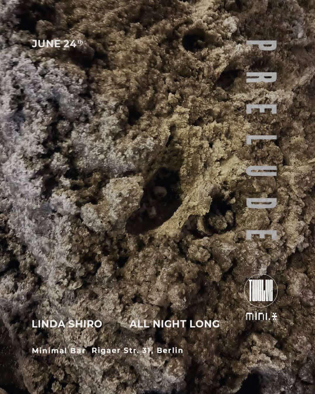 Flinta.week s Linda Shiro představující Prelude — Minimal Bar, Berlín