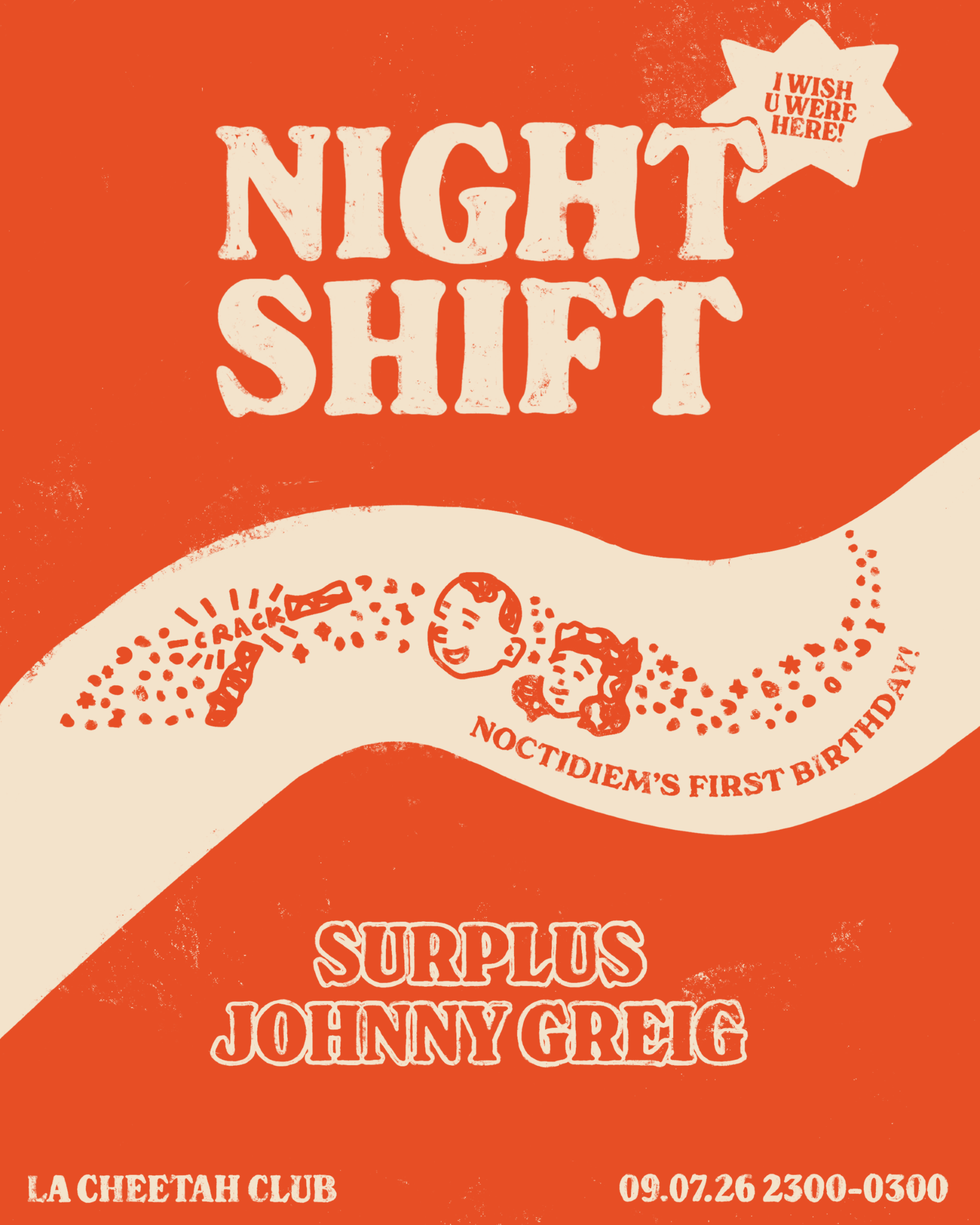 NIGHTSHIFT: Surplus + Johnny Greig