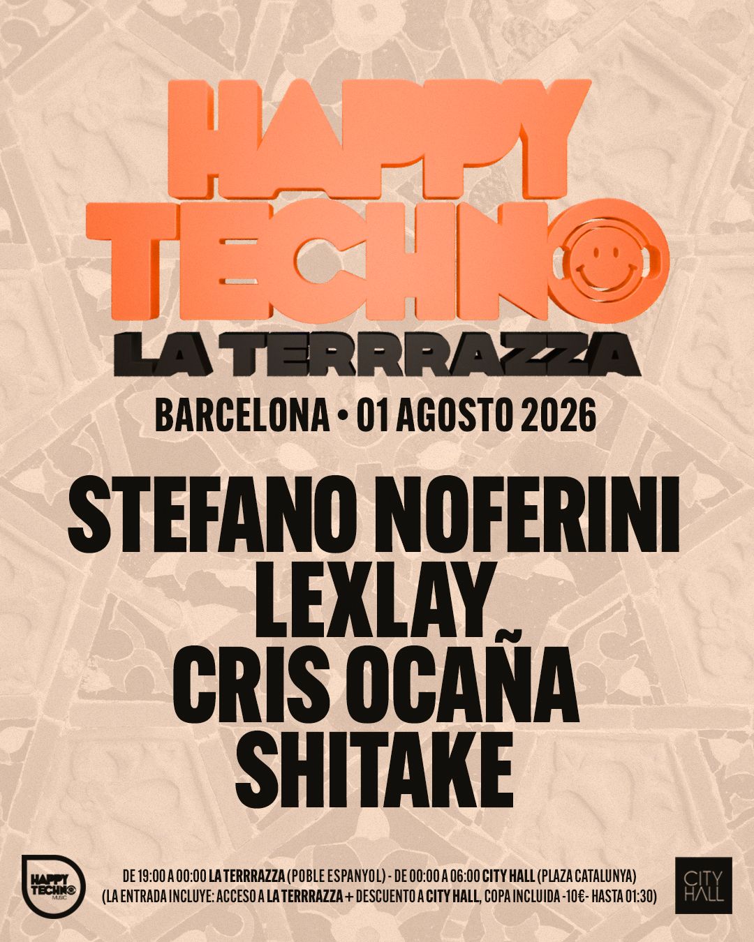 [LAST 50] Happy Techno at La Terrrazza Barcelona - Open Air / Daytime