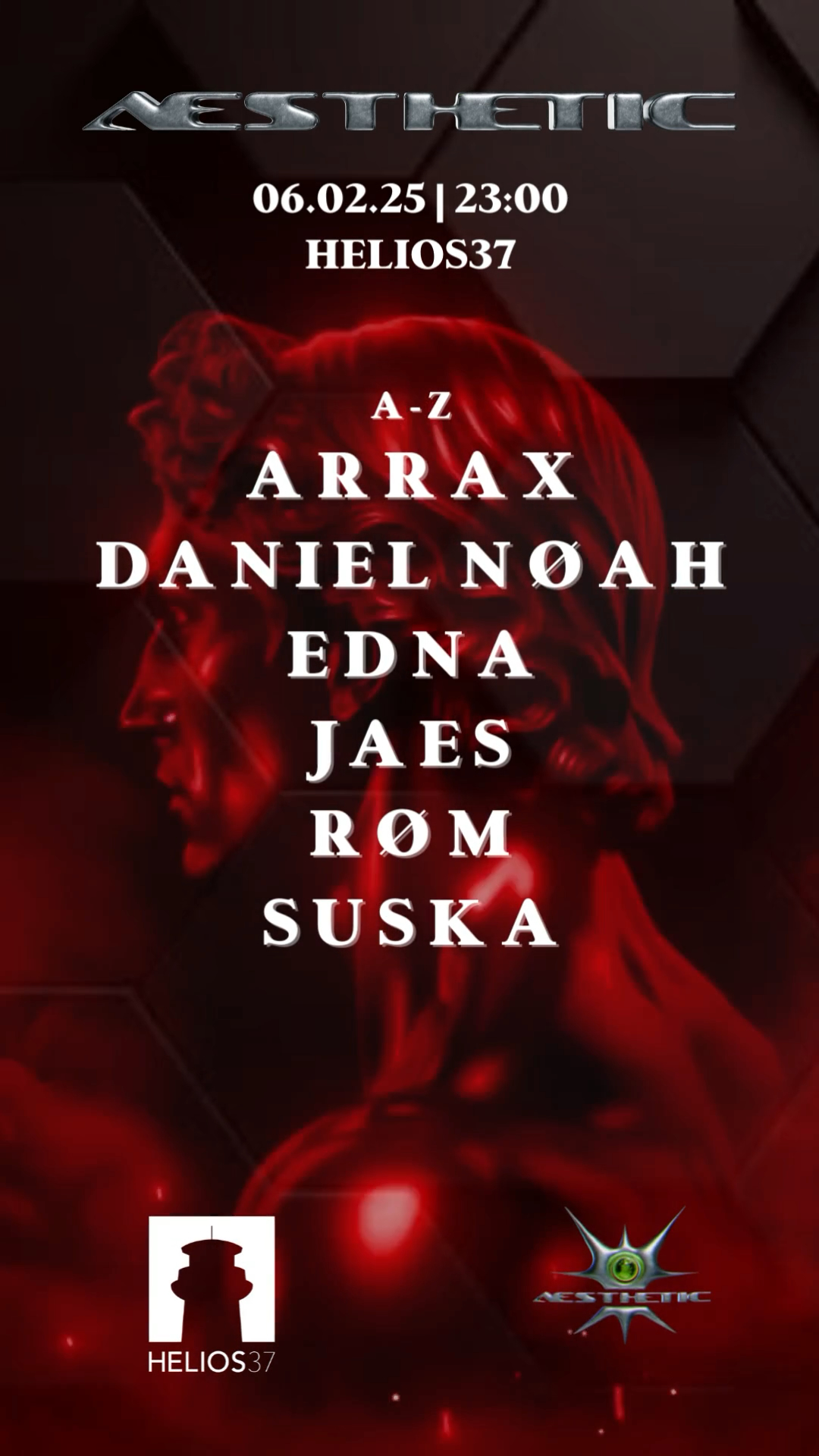 AESTHETIC w. ARRAX, DANIEL NØAH, EDNA, JAES, RØM, SUSKA