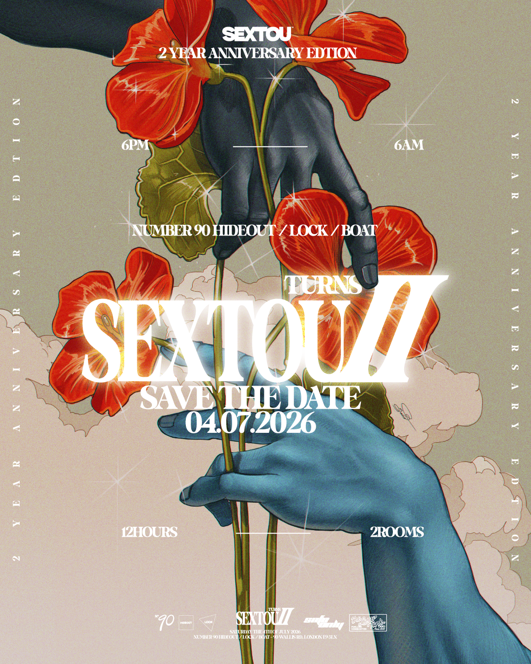 SEXTOU TURNS II - 2 YEAR ANNIVERSARY