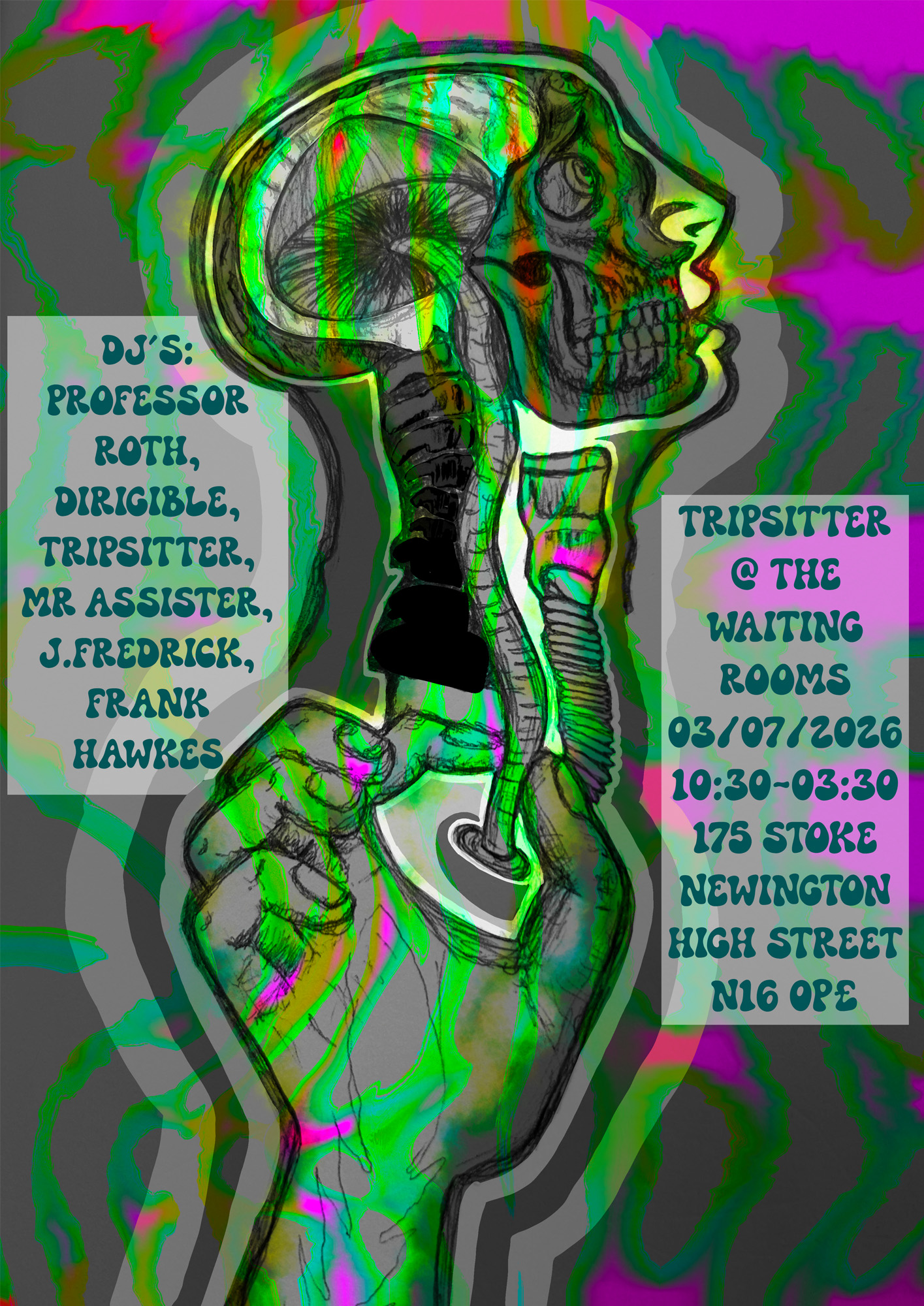 Tripsitter Invites Mr Assister & Shimmy London