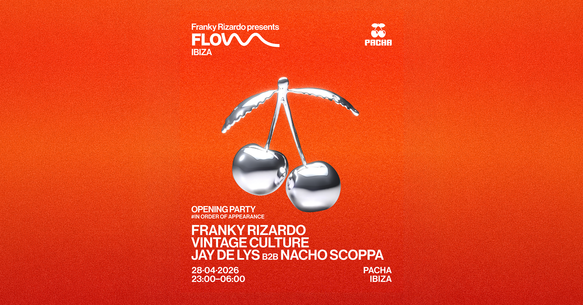 Franky Rizardo PRESENTS FLOW - OPENING PARTY