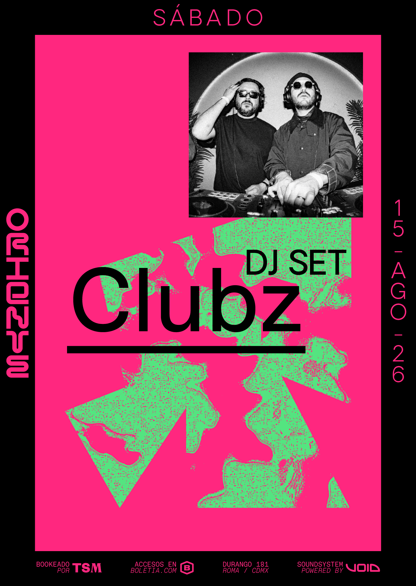 Flyer de Clubz (Dj Set)