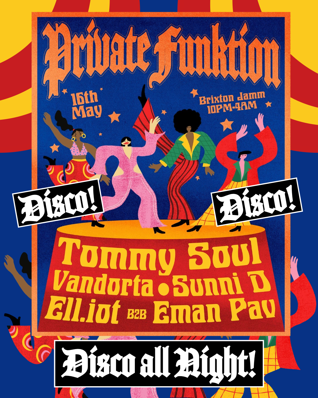 Private Funktion: Tommy Soul, Vandorta, Sunni D, ell.iot b2b Eman Pav