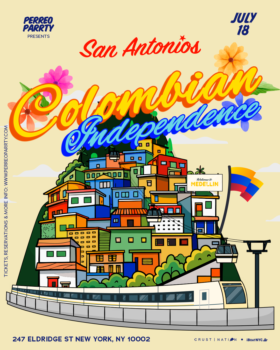 Colombian Independence Reggaeton on Houston Latin Party