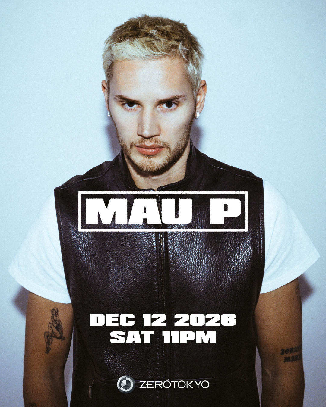 Mau P - HOUSE / TECH HOUSE - flyer