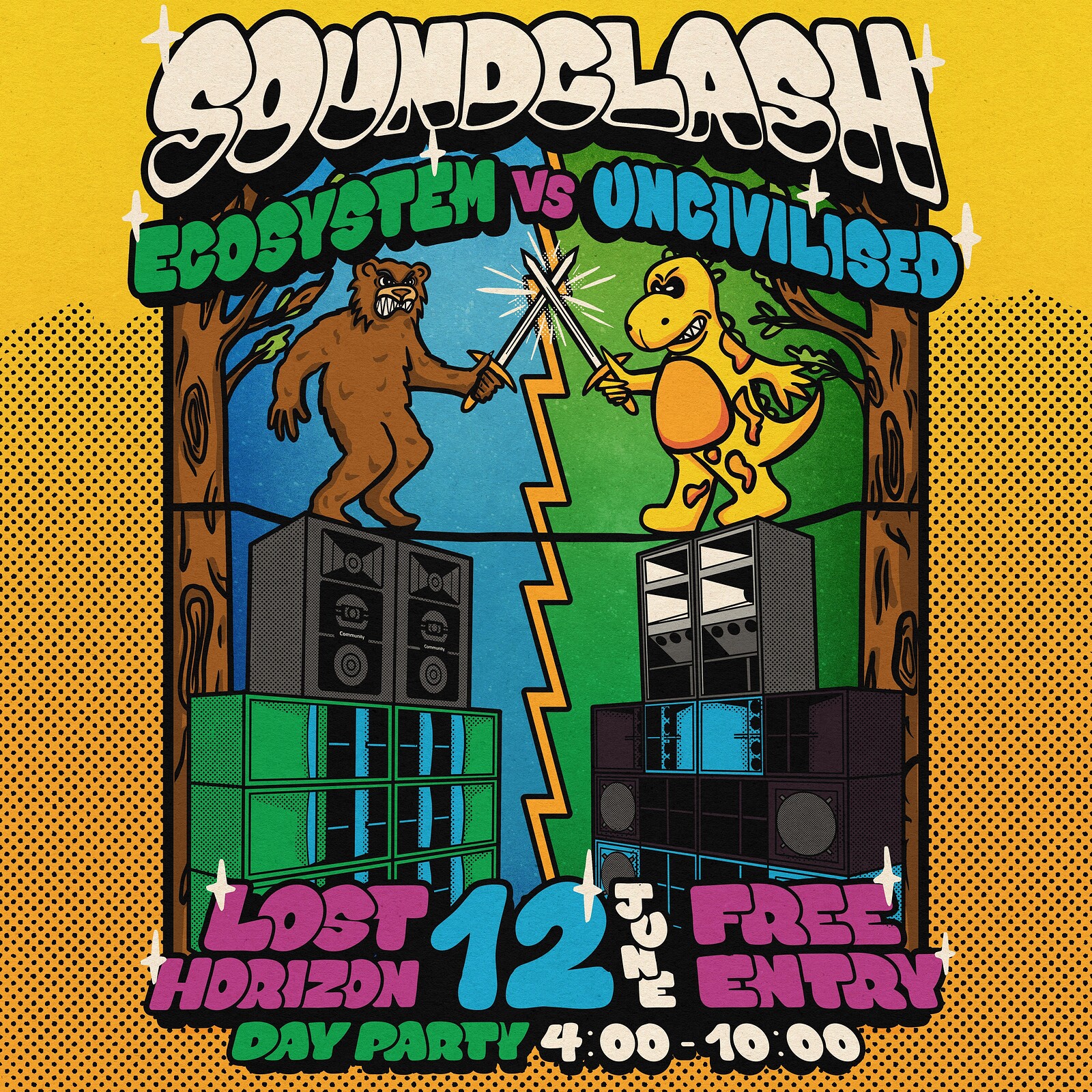 ECOSYSTEM vs UNCIVILISED - SOUNDCLASH