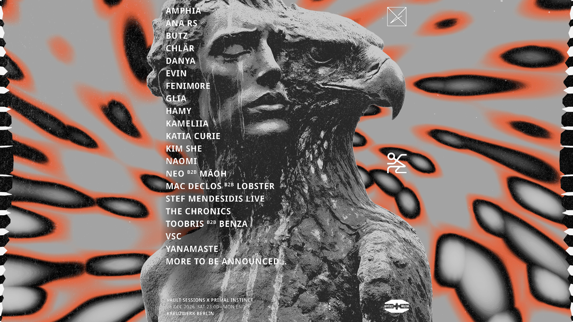 Vault Sessions x Primal Instinct - 32 HR WKNDR