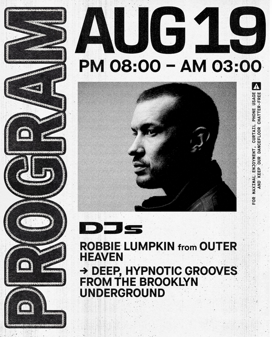 Outer Heaven presents: Robbie Lumpkin - Outer Heaven
