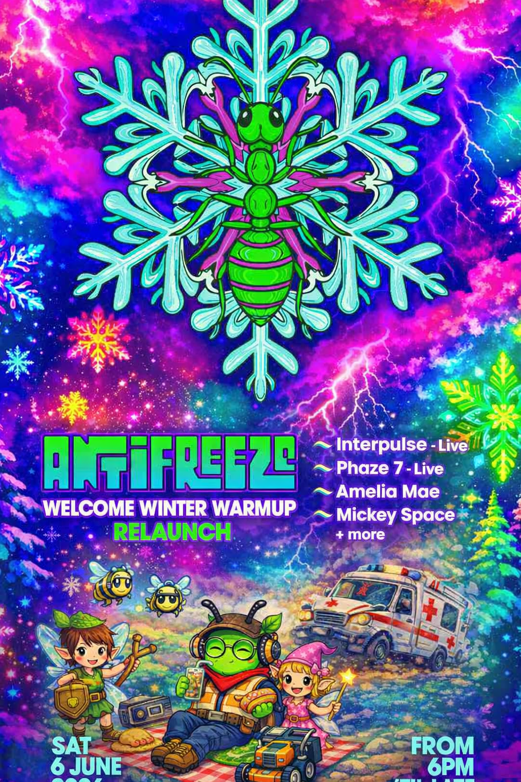 ANTIFREEZE WELCOME WINTER WARMUP