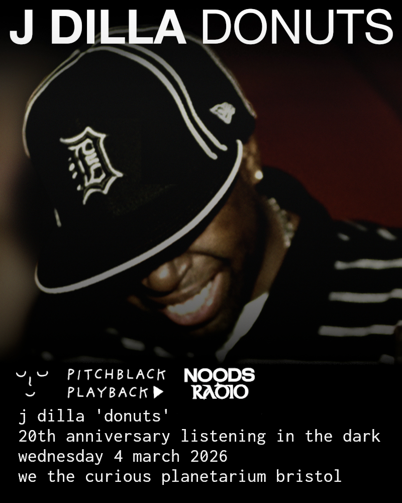 Pitchblack Playback: J Dilla 'Donuts' (20th Anniversary) listening session in the dark