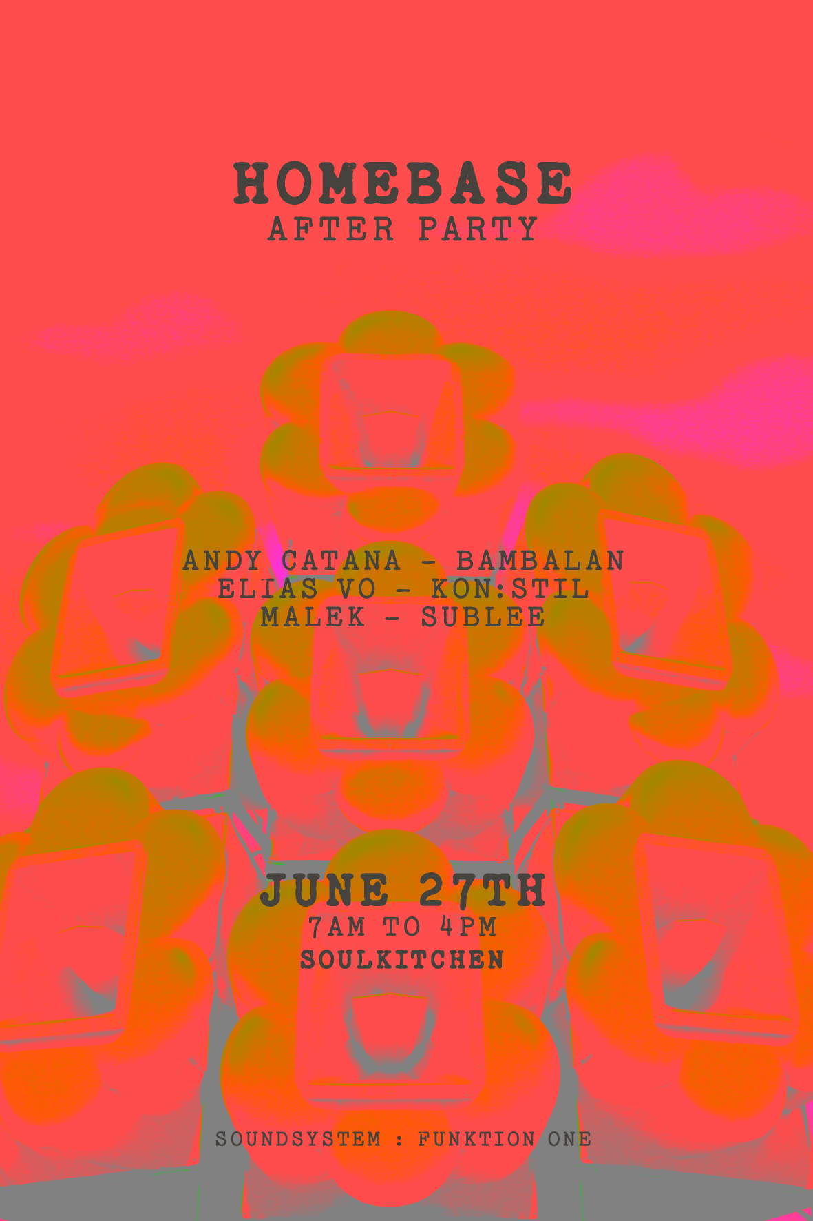 After Homebase with Andy Catana, Bambalan, Sublee — Soulkitchen Vienna, Вена